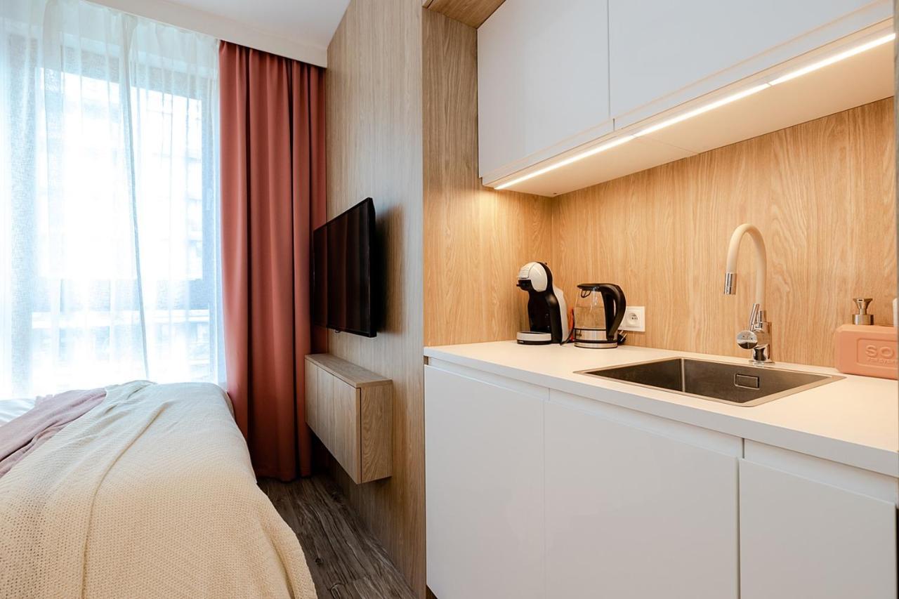 Studio Wola Apartament Kasprzaka - Wifi + Smart Tv وارسو المظهر الخارجي الصورة